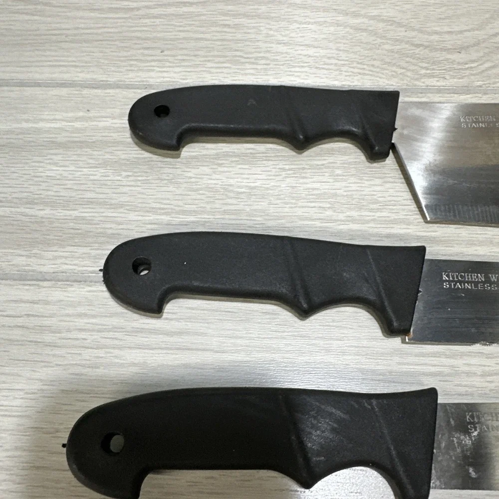 Kitchen Worthy Kitchen Knives (Set of 4) Stainless Steel‎ Plastic Handle